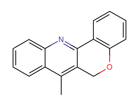 Molecular Structure of 1589-01-1 (7-methyl-6H-chromeno[4,3-b]quinoline)