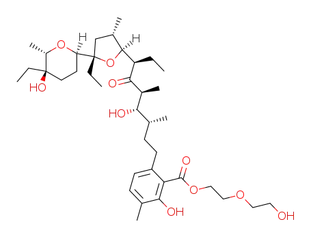 lasalocid 5-hydroxy-3-oxapentyl ester