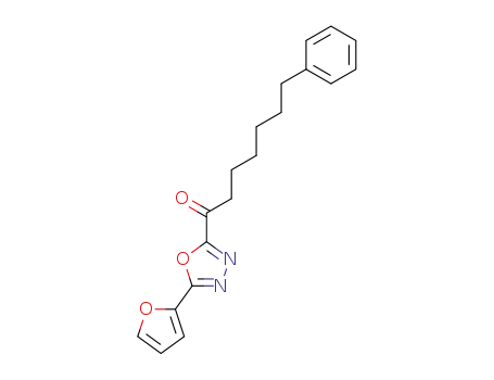 7-phenyl-1-(5-(furan-2-yl)-1,3,4-oxadiazol-2-yl)-heptan-1-one