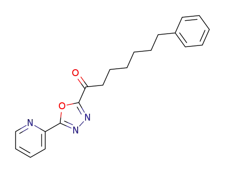 7-phenyl-1-(5-(pyridin-2-yl)-1,3,4-oxadiazol-2-yl)-heptan-1-one