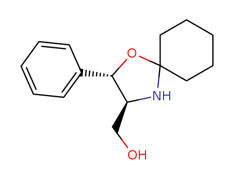 (2S,3S)-3-hydroxymethyl-2-phenyl-1-oxa-4-azaspiro[4.5]decane
