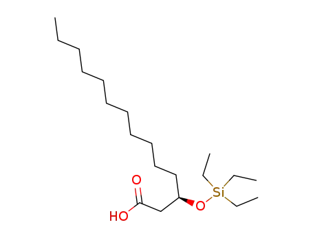 (R)-3-O-triethylsilyl myristic acid