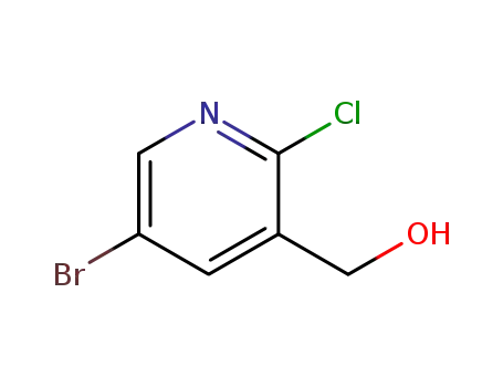 Molecular Structure of 742100-75-0 ((5-BROMO-2-CHLORO-PYRIDIN-3-YL)-METHANOL)