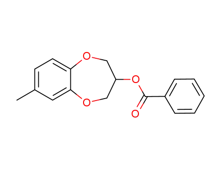 3,4-dihydro-7-methyl-2H-1,5-benzodioxepin-3-yl benzoate