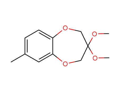 3,4-dihydro-3,3-dimethoxy-7-methyl-2H-1,5-benzodioxepine