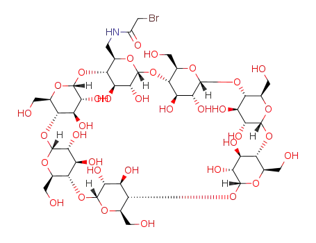 mono-6-deoxy-6-bromoacetylamino-β-cyclodextrin