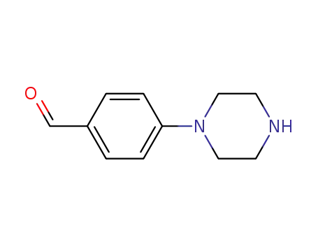 Molecular Structure of 27913-98-0 (4-PIPERAZIN-1-YL-BENZALDEHYDE)
