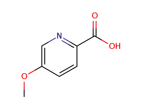 Molecular Structure of 29082-92-6 (5-METHOXYPYRIDINE-2-CARBOXYLIC ACID)