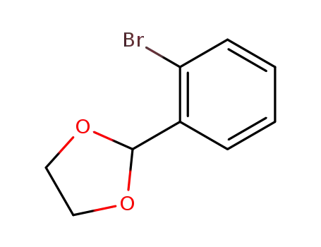 Molecular Structure of 34824-58-3 (2-(2-BROMOPHENYL)-1,3-DIOXOLANE)