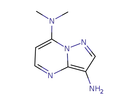 3-amino-7-dimethylaminopyrazolopyrimidine