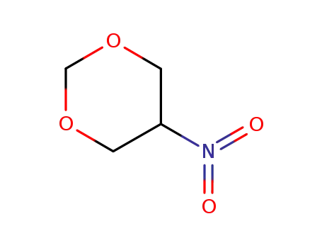 Molecular Structure of 4064-86-2 (1,3-Dioxane, 5-nitro-)