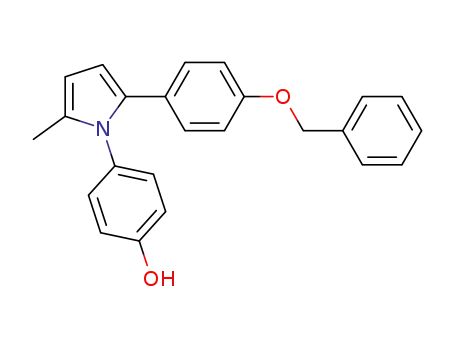 4-[2-(4-benzyloxyphenyl)-5-methyl-1H-pyrrol-1-yl]phenol