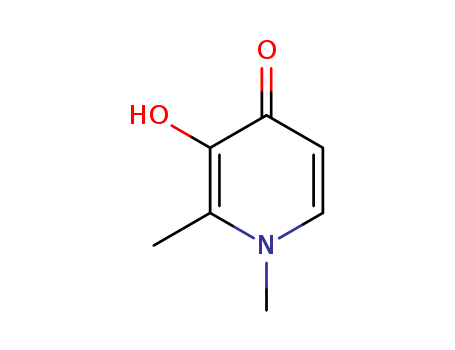 30652-11-0,3-HYDROXY-1,2-DIMETHYL-4(1H)-PYRIDONE,4(1H)-Pyridone,3-hydroxy-1,2-dimethyl- (8CI);1,2-Dimethyl-3-hydroxy-4(1H)-pyridinone;1,2-Dimethyl-3-hydroxypyridin-4-one;1,2-Dimethyl-3-hydroxypyridine-4-one;3-Hydroxy-1,2-dimethyl-4(1H)-pyridinone;3-Hydroxy-1,2-dimethyl-4(1H)-pyridone;3-Hydroxy-1,2-dimethyl-4-pyridinone;3-Hydroxy-1,2-dimethyl-4-pyridone;APO 66;CGP 37391;CP 20 (chelatingagent);DN 18001AF;Deferiprone;Ferriprox;L 1 (chelatingagent);