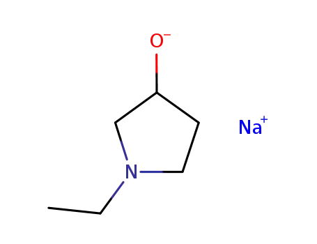 1-ethylpyrrolidin-3-ol sodium salt