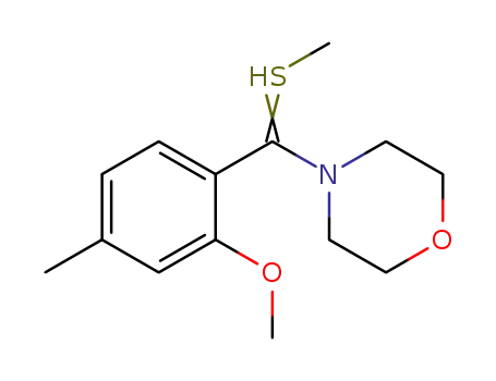 S-methyl-2-methoxy-4-methyl-thiobenzoic acid morpholide