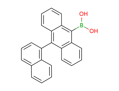 400607-46-7,[10-(1-Naphthalenyl)-9-anthracenyl]boronic acid,Boronicacid, [10-(1-naphthalenyl)-9-anthracenyl]- (9CI);