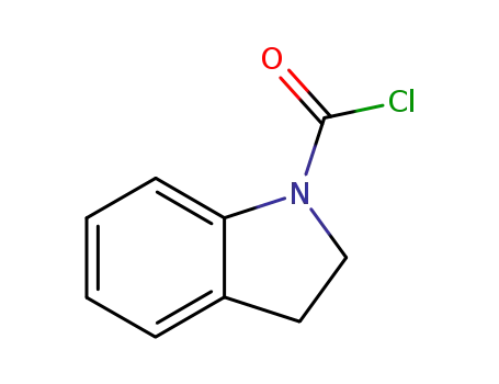 1H-Indole-1-carbonyl chloride, 2,3-dihydro- (9CI)