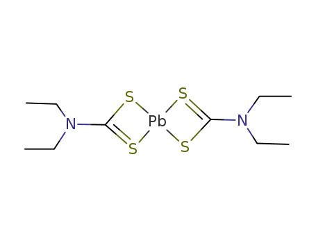 Molecular Structure of 17549-30-3 (DIETHYLDITHIOCARBAMIC ACID LEAD SALT)