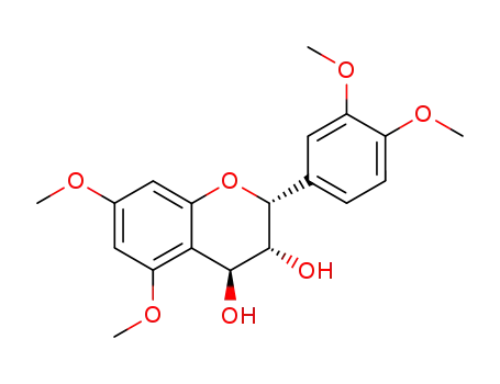 (2R,3R,4S)-2,3-cis-3,4-trans-3',4',5,7-tetramethoxyflavan-3,4-diol