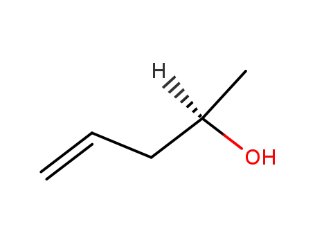 Molecular Structure of 64584-92-5 ((R)-(-)-PENTEN-2-OL)