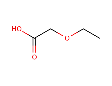 Molecular Structure of 627-03-2 (Ethoxyacetic acid)