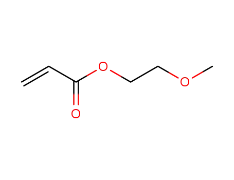 Molecular Structure of 3121-61-7 (2-Methoxyethyl acrylate)