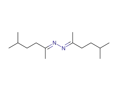 Molecular Structure of 60372-16-9 (2-Hexanone, 5-methyl-, (1,4-dimethylpentylidene)hydrazone)