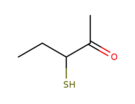 Molecular Structure of 67633-97-0 (3-Mercapto-2-pentanone)