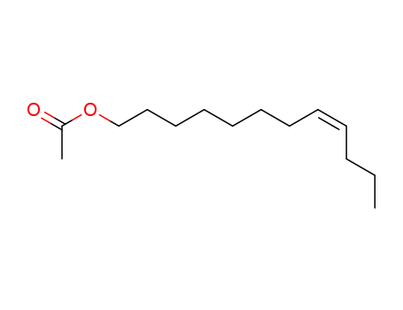 Molecular Structure of 28079-04-1 ((Z)-8-DODECEN-1-YL ACETATE)