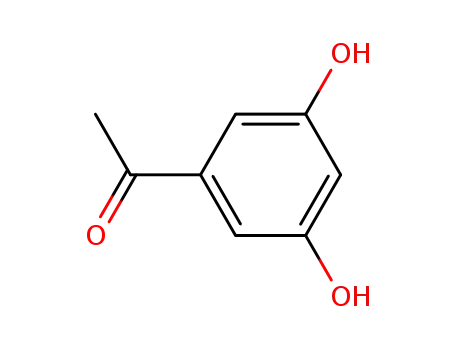 Molecular Structure of 51863-60-6 (3,5-Dihydroxyacetophenone)