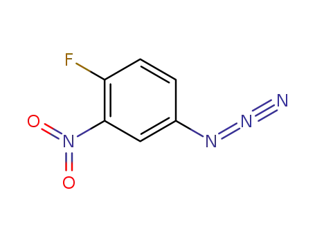 Molecular Structure of 28166-06-5 (4-Fluoro-3-nitrophenyl azide)