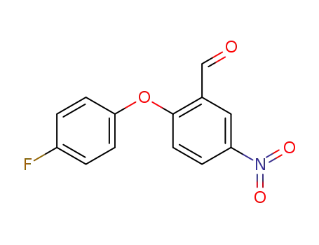 2-(4-fluorophenoxy)-5-nitrobenzaldehyde