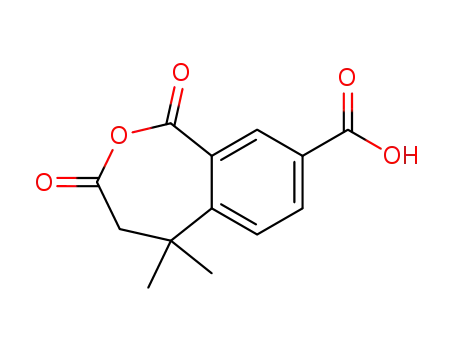 5,5-dimethyl-1,3-dioxo-1,3,4,5-tetrahydro-benz[c]oxepin-8-carboxylic acid
