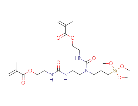 4,9-dioxo-5-(3-(trimethoxysilyl)propyl)-3,5,8,10-tetraazadodecane-1,12-diyl bis(2-methylacrylate)