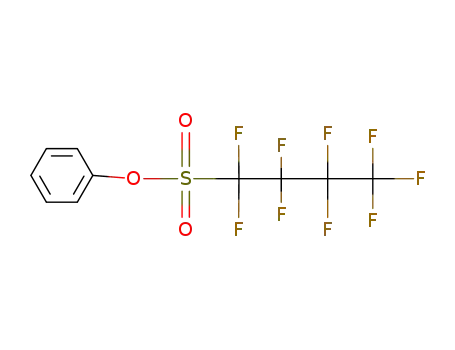 Molecular Structure of 25628-11-9 (phenyl 1,1,2,2,3,3,4,4,4-nonafluorobutane-1-sulfonate)
