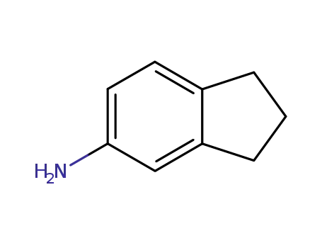 Molecular Structure of 24425-40-9 (5-Aminoindan)