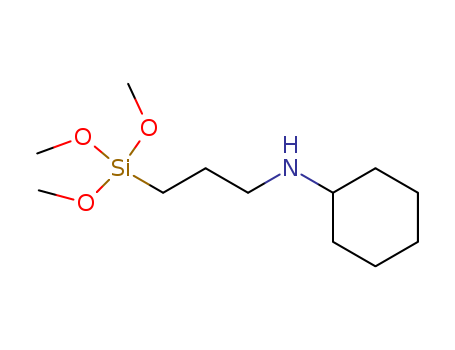 N-(3-trimethoxysilylpropyl)cyclohexanamine