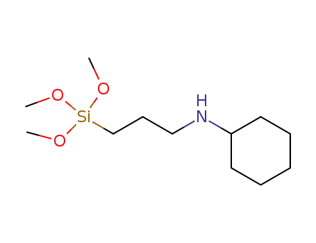 Molecular Structure of 3068-78-8 (3-(N-CYCLOHEXYLAMINO)PROPYLTRIMETHOXYSILANE)