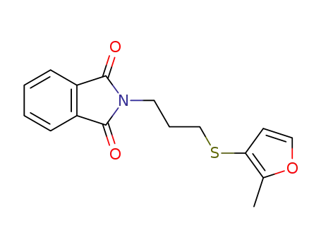 2-(3-(2-methylfuran-3-ylthio)propyl)-1H-isoindole-1,3(2H)-dione