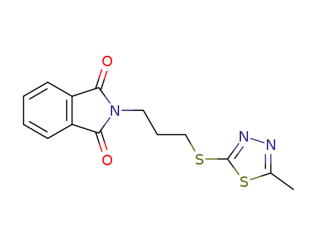 2-(3-(5-methyl-1,3,4-thiadiazol-2-ylthio)propyl)-1H-isoindole-1,3(2H)-dione