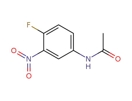 Molecular Structure of 351-32-6 (N-(4-fluoro-3-nitrophenyl)acetamide)