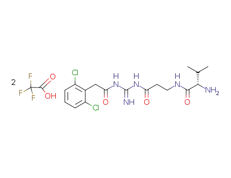 guanfacine-β-alanine-(S)-valine amide di-trifluoroacetate