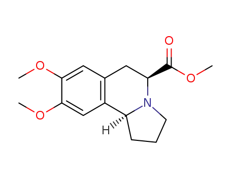 (5S,10bS)-methyl 8,9-dimethoxy-1,2,3,5,6,10b-hexahydropyrrolo[2,1-a]isoquinoline-5-carboxylate