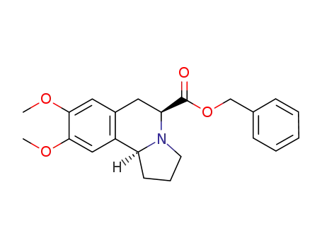 (5S,10bS)-benzyl 8,9-dimethoxy-1,2,3,5,6,10b-hexahydropyrrolo[2,1-a]isoquinoline-5-carboxylate
