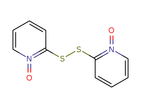 Molecular Structure of 3696-28-4 (2,2'-DITHIOBIS(PYRIDINE-N-OXIDE), 97)
