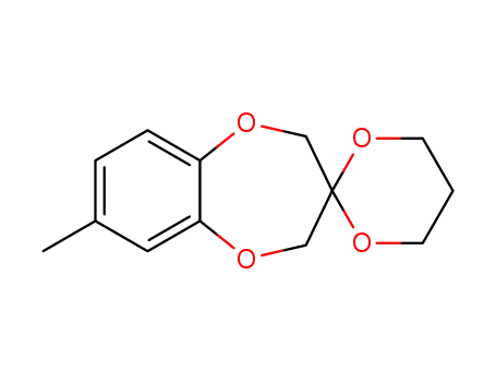 7-methyl-2,4-dihydrospiro[benzo[b][1,4]dioxepine-3,2'-[1,3]dioxane]
