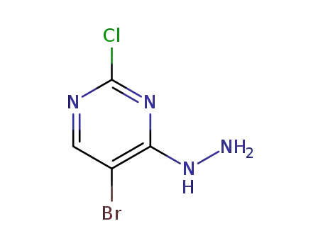 1-(5-bromo-2-chloropyrimidine-4-yl)hydrazine