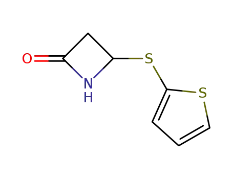 4-(thiophen-2-ylsulfanyl)-azetidin-2-one