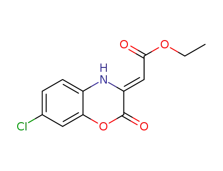 (Z)-3-ethoxycarbonylmethylene-7-chloro-3,4-dihydro-2H-1,4-benzoxazin-2-one