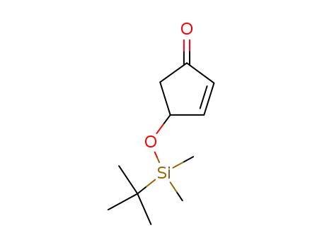4-[(tert-butyldimethylsilyl)oxy]cyclopent-2-enone